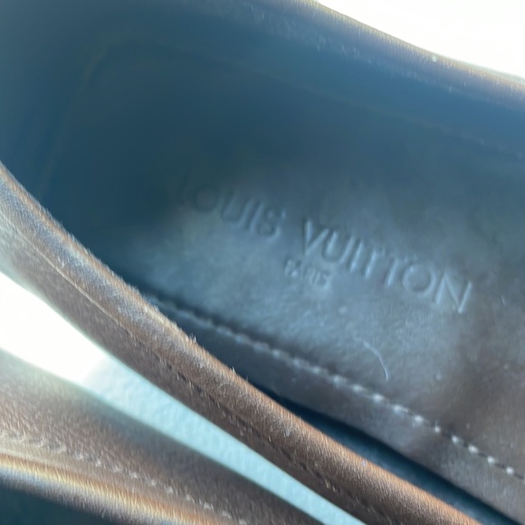 Louis Vuitton mocassin loafers size 11. Excellent condition - Picture 4 of 8